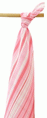 Jollein Osuška 115 x 115 cm růžový proužek
