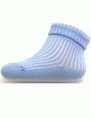 Kojenecké pruhované ponožky New Baby modré 62