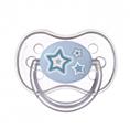 A - Canpol babies Dudlík kaučukový třešinka  0-6m NEWBORN BABY modrý