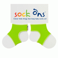 SOCK ONS®Classic zelená - držák ponožek 6 - 12 měsíců